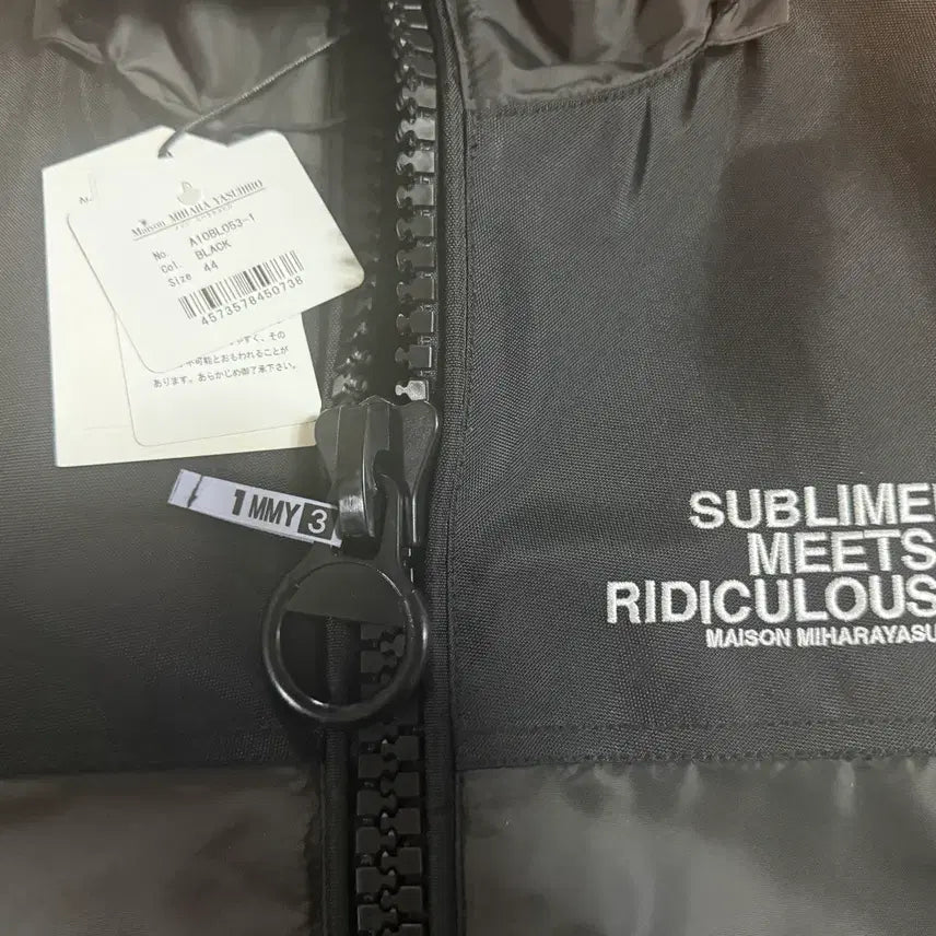 [BUNJANG] Maison MIHARA YASUHIRO Bottom Layered Nylon Jacket / (새제품) 미하라야스히로 바텀 레이어드 나일론 자켓
