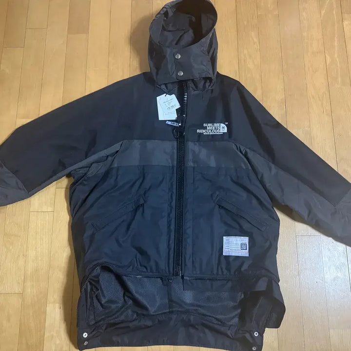 [BUNJANG] Maison MIHARA YASUHIRO Bottom Layered Nylon Jacket / (새제품) 미하라야스히로 바텀 레이어드 나일론 자켓