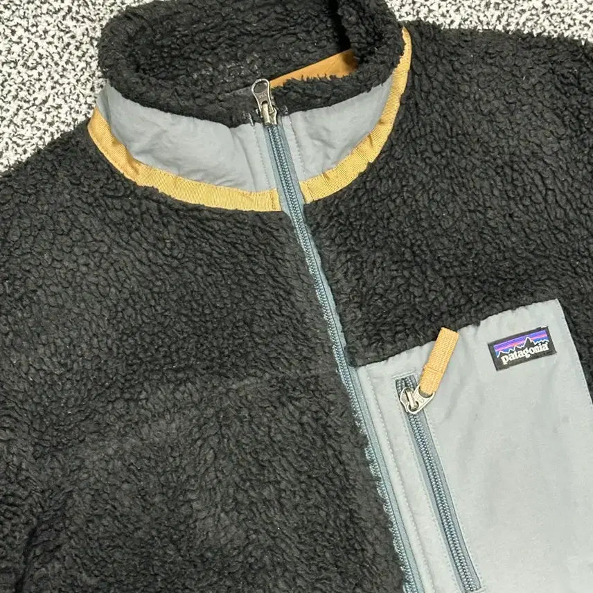 [BUNJANG] Patagonia Retro Pile Black Fleece Jacket / 90-95) 여성 파타고니아 레트로 파일 블랙 후리스 자켓 뽀글이
