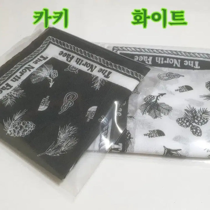 [BUNJANG] The North Face Bandana Handkerchief Set / 노스페이스 반다나 손수건-2  2장1세트  9,000원
