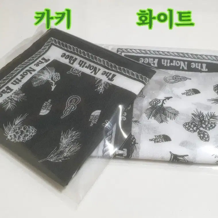 [BUNJANG] The North Face Bandana Handkerchief Set / 노스페이스 반다나 손수건-2  2장1세트  9,000원