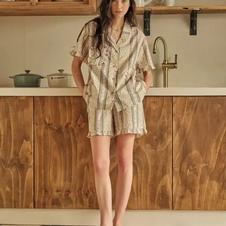 [BUNJANG] Ulalapajama Mare Short-Sleeve Pajama Set / 울랄라파자마 마레 반팔 페어