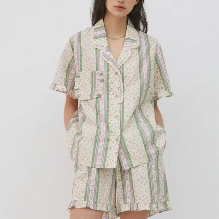 [BUNJANG] Ulalapajama Mare Short-Sleeve Pajama Set / 울랄라파자마 마레 반팔 페어