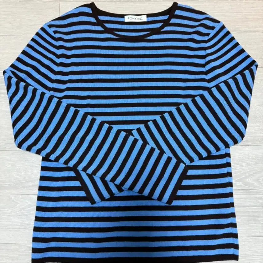 [BUNJANG] PONITAIL Stripe T-Shirt / 129,000-> 90,000원 PONITAIL 포니테일 스트라이프 티셔