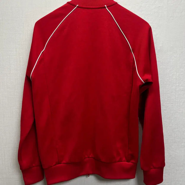 [BUNJANG] Adidas Originals Superstar Track Top Jacket Red / 아디다스 오리지널 슈퍼스타 삼선 저지 트랙탑 져지 자켓 레드 100
