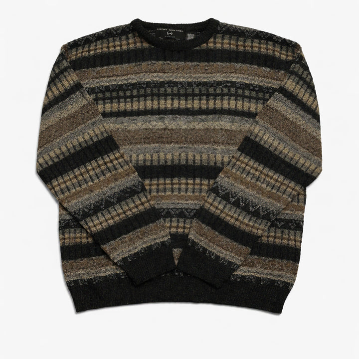 [BUNJANG] USA Henry Grethel Multi-Pattern Knit Sweater / USA 90s 미국 빈티지 Y2K 모리걸 그런지룩 멀티 패턴 니트 스웨터