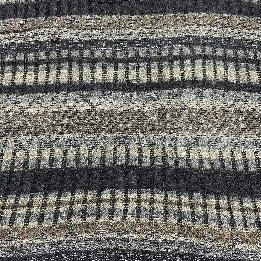 [BUNJANG] USA Henry Grethel Multi-Pattern Knit Sweater / USA 90s 미국 빈티지 Y2K 모리걸 그런지룩 멀티 패턴 니트 스웨터
