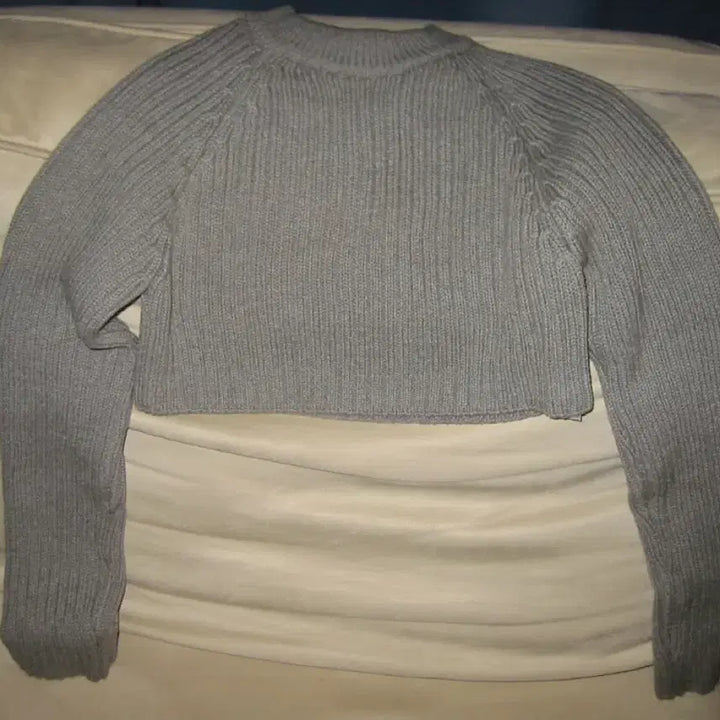 [BUNJANG] ZARA Cropped Knit Sweater / 자라 크롭 니트 스웨터