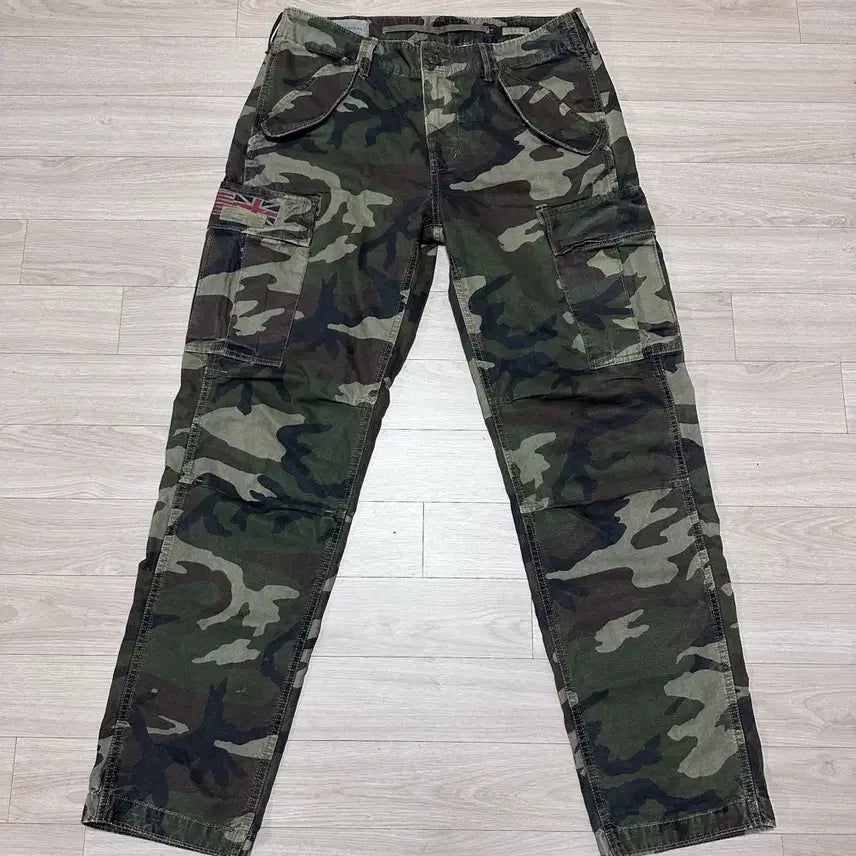 [BUNJANG] Polo Ralph Lauren Camo Cargo Pants 34x32 / 랄프로렌 카모 카고 팬츠 34-32