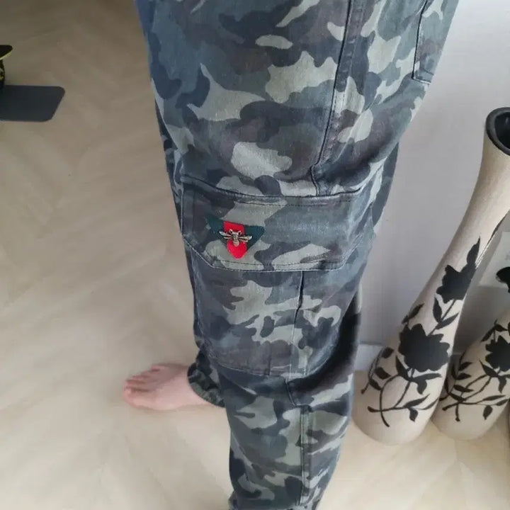 [BUNJANG] Gucci Camo Cargo Jogger Pants / MA-1  구찌벌  카모카고 조거팬츠