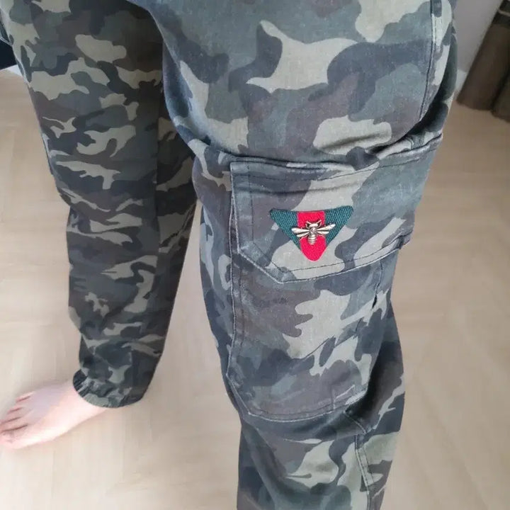 [BUNJANG] Gucci Camo Cargo Jogger Pants / MA-1  구찌벌  카모카고 조거팬츠