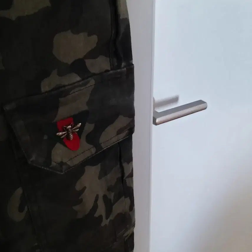 [BUNJANG] Gucci Camo Cargo Jogger Pants / MA-1  구찌벌  카모카고 조거팬츠