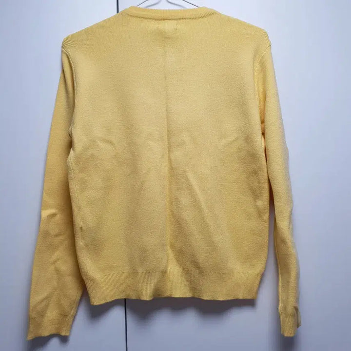 [BUNJANG] Spao Basic Cardigan - Light Yellow (M) / 스파오 베이직 가디건 M사이즈 새상품