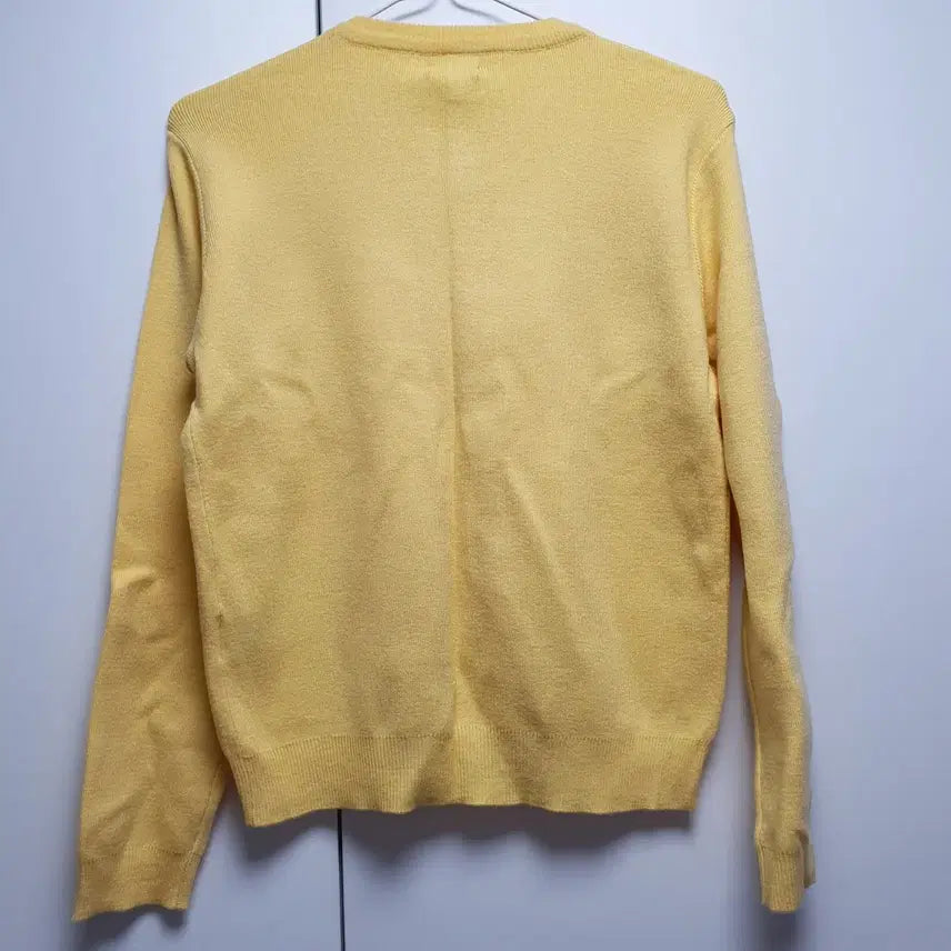 [BUNJANG] Spao Basic Cardigan - Light Yellow (M) / 스파오 베이직 가디건 M사이즈 새상품