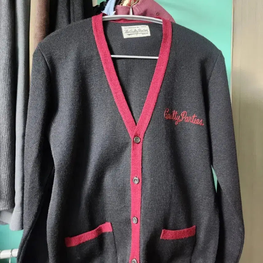 [BUNJANG] Wacko Maria Wool Mohair Cardigan M / 와코마리아 길티파티즈 울 모헤어 가디건 M사이즈
