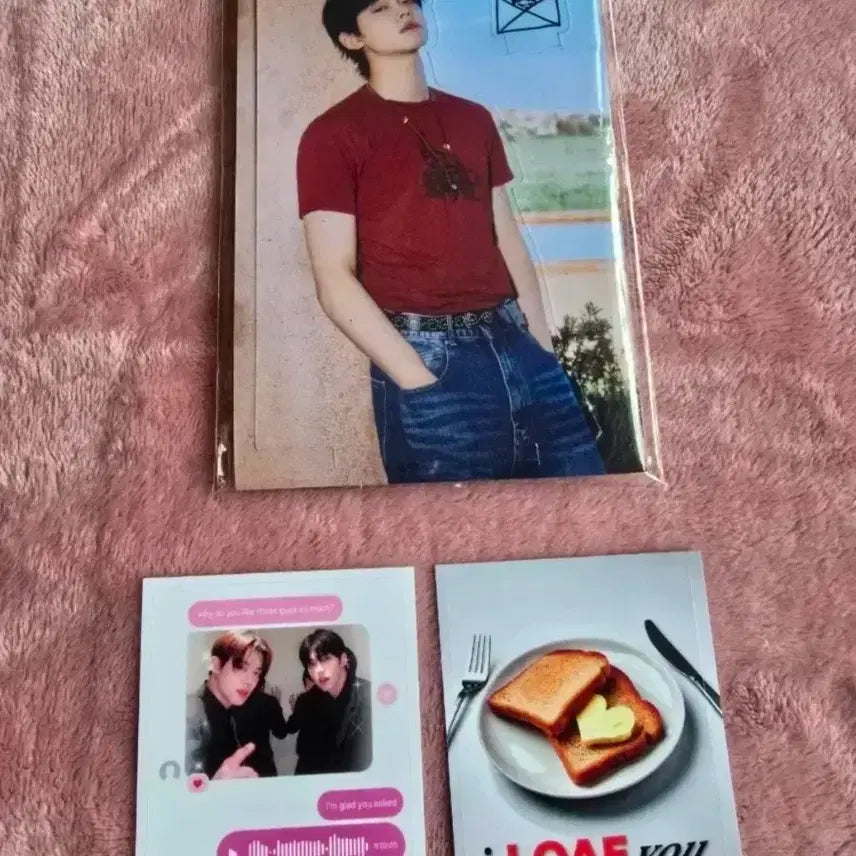 [BUNJANG] TXT Yeonjun Love Language Music Bank Gift Bundle Set / 투바투연준스탠드 형아즈스티커세트 러브랭귀지 뮤직뱅크 공방기프트 양도