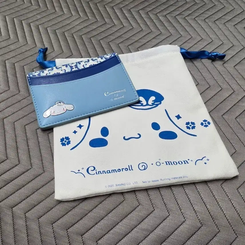[BUNJANG] Sanrio Cinnamoroll O-moon Card Wallet / 시나모롤 오문 카드지갑 O-moon 콜라보 카드지갑