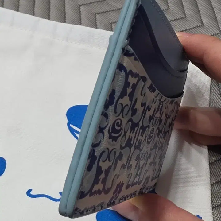 [BUNJANG] Sanrio Cinnamoroll O-moon Card Wallet / 시나모롤 오문 카드지갑 O-moon 콜라보 카드지갑