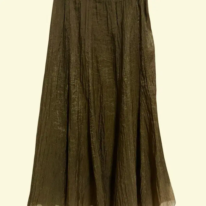 [BUNJANG] Vintage Bohemian Wrinkle Long Skirt / 빈티지 히피 보헤미안 링클 롱스커트