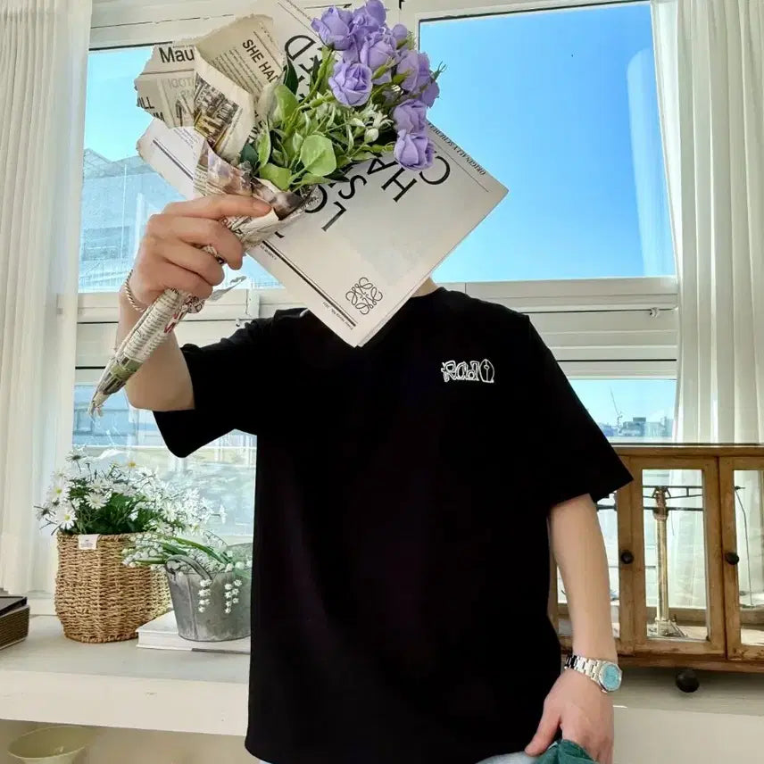 [BUNJANG] Angry Shark Short Sleeve T-shirt / 앵그리상어 반팔 티셔츠