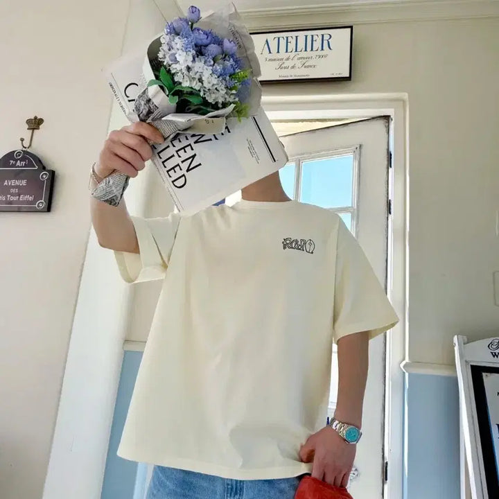 [BUNJANG] Angry Shark Short Sleeve T-shirt / 앵그리상어 반팔 티셔츠