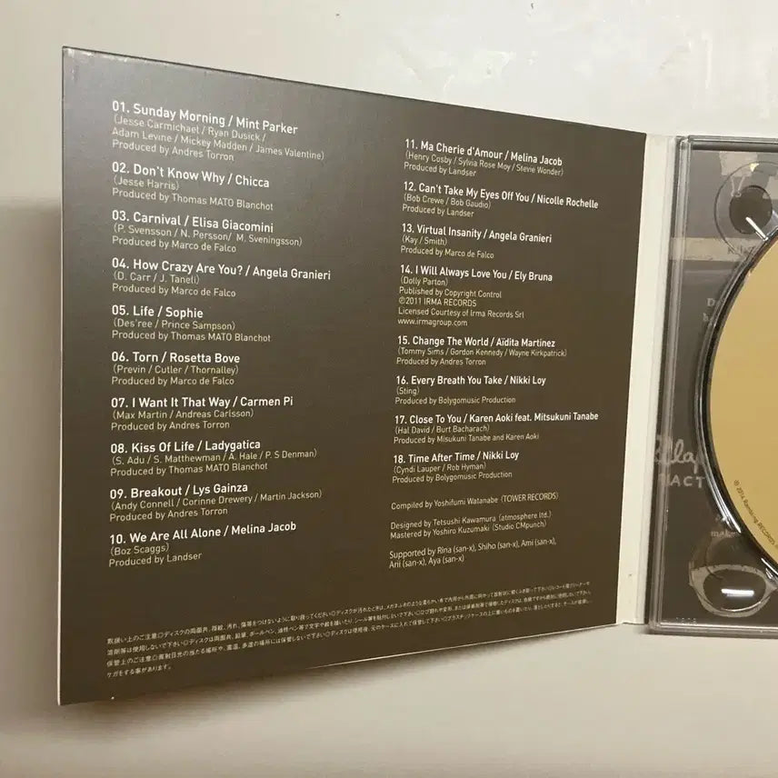 [BUNJANG] Rilakkuma Cafe Song Book CD Album / 리락쿠마 카페 cd 앨범