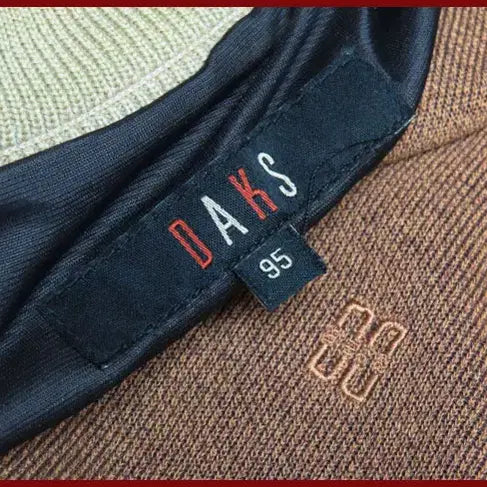 [BUNJANG] Daks Brown Windproof Knit Sweater / 닥스/밤색 방풍니트/95사이즈/따봉구제(D-1)