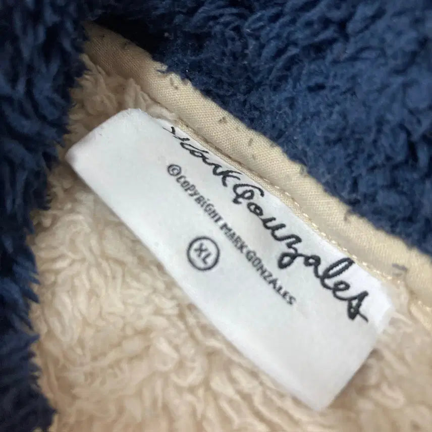 [BUNJANG] Mark Gonzales Fleece Hoodie Zip-up / [XL]마크곤잘레스 후리스 후드집업 0315