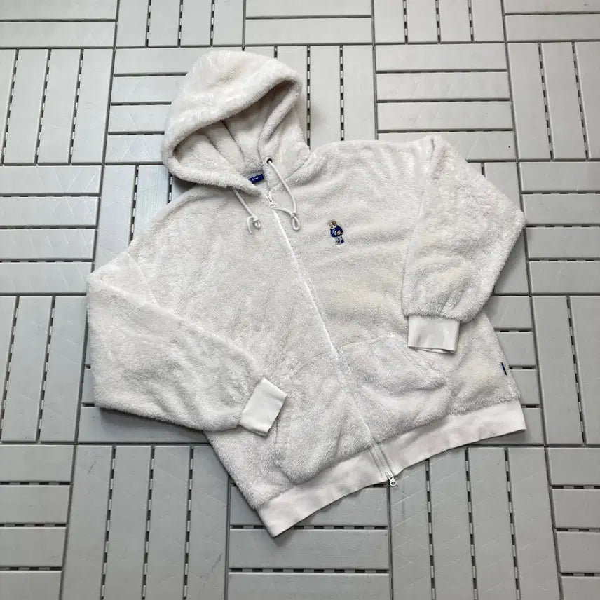[BUNJANG] Yale Fleece Hooded Zip-up Jacket / [L]예일 후리스 후드집업 0316