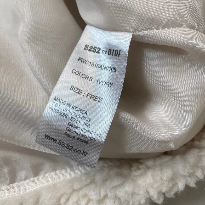 [BUNJANG] F OIOI Fleece Anorak / [F]OIOI 후리스 아노락 0317
