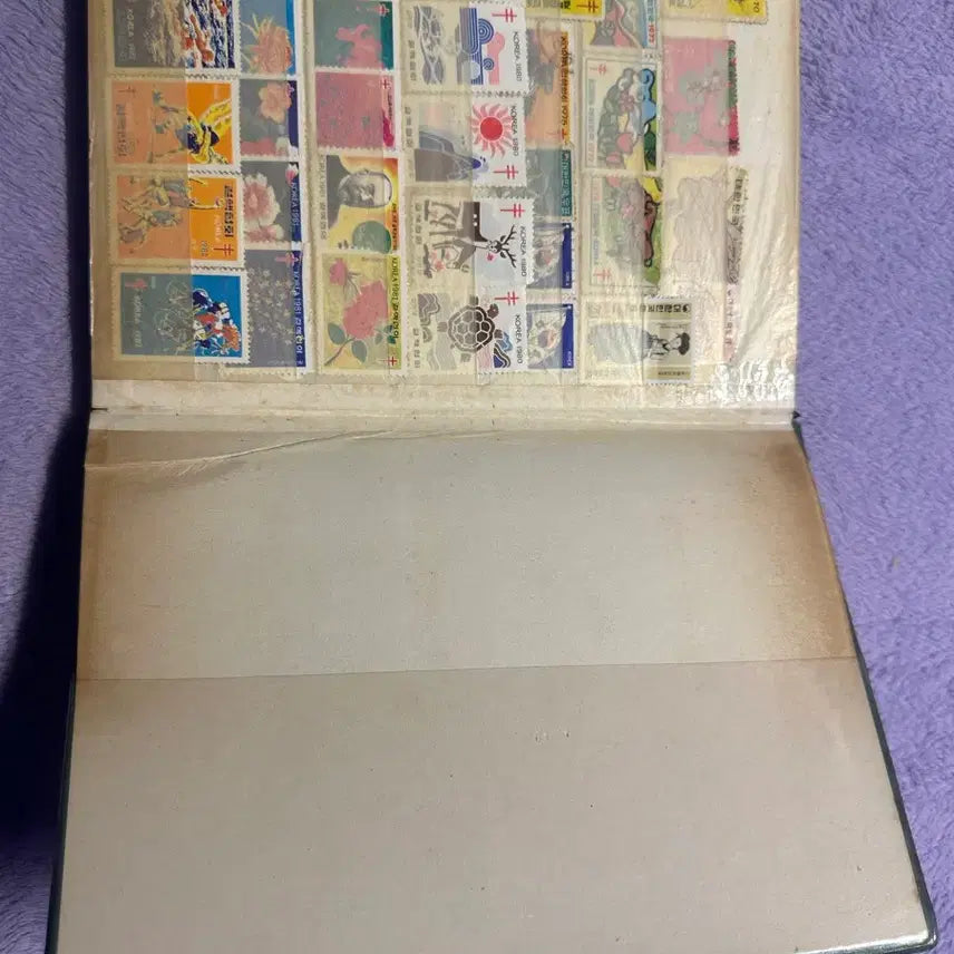 [BUNJANG] Korean Traditional Beauty &amp; Commemorative Stamp Collection Album / 7080 한국 전통 미 &amp; 기념 우표 희귀 컬렉션 앨범팝니다