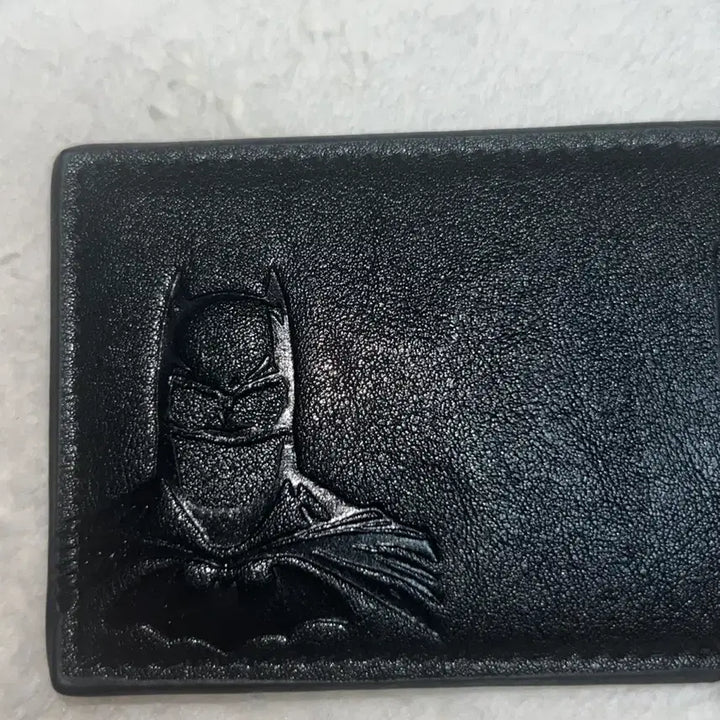 [BUNJANG] Batman Card Wallet Leather / 베트맨 카드지갑 블랙 레더
