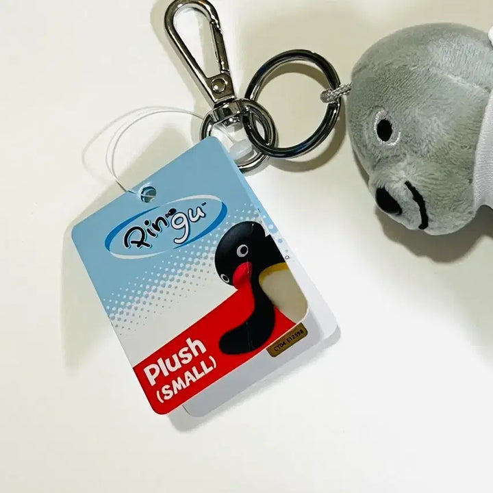 [BUNJANG] Pingu Robbie Seal Plush Keyring / 정품) 핑구 로비 물개 인형 키링