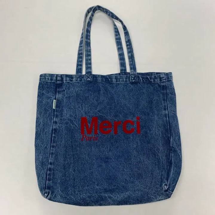[SOLD OUT] 프랑스 메르시 Merci 데님 에코백 라지