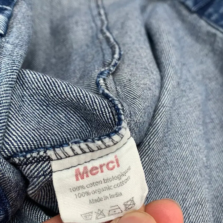 [SOLD OUT] 프랑스 메르시 Merci 데님 에코백 라지