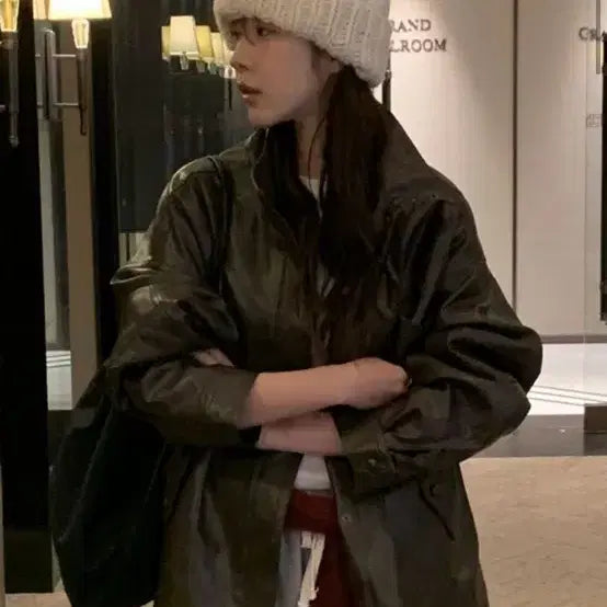 [BUNJANG] Bergamot Leather Jacket / 베르가못 레더자켓