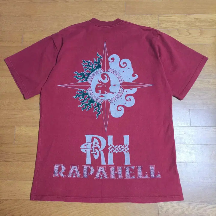 [BUNJANG] Rapahell Vintage Graphic T-shirt / [XL] Rapahell 빈티지 그래픽 티셔츠