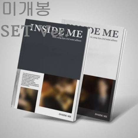 [BUNJANG] Kim Sung Kyu Inside Me SET Ver. CD Album (Sealed) / 김성규 - Inside Me [SET Ver.] (미개봉, CD)