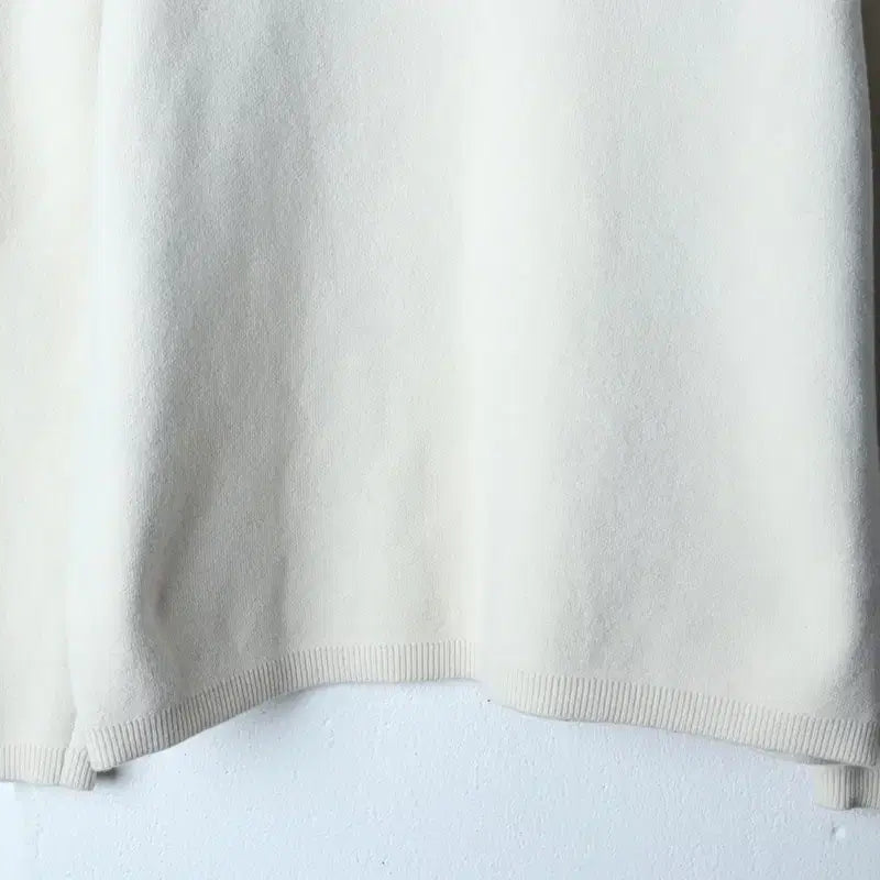 [BUNJANG] Elmood Wool Knit Sweater / (S) 엘무드 니트 아이보리 무지 울-177BE