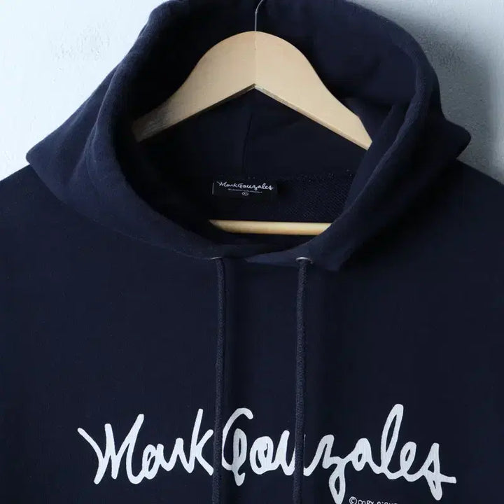 [BUNJANG] Mark Gonzales Hoodie Navy XL-2XL / (XL-2XL) 마크곤잘레스 후드티셔츠 빅사이즈 네이비-177C3