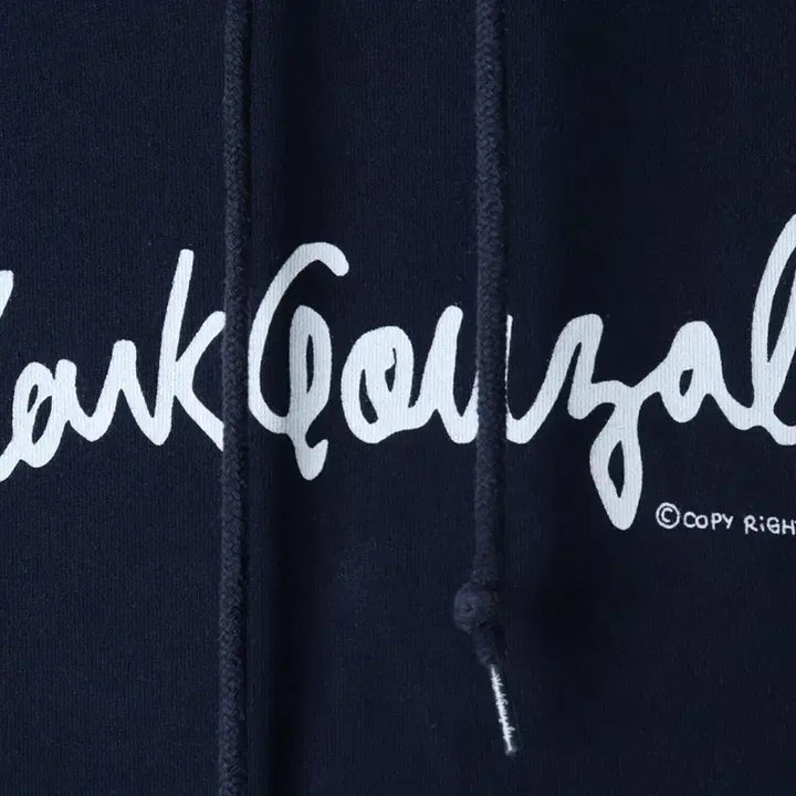 [BUNJANG] Mark Gonzales Hoodie Navy XL-2XL / (XL-2XL) 마크곤잘레스 후드티셔츠 빅사이즈 네이비-177C3