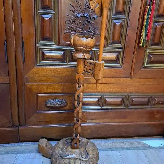 [BUNJANG] Antique Turtle-Shaped Oil Lamp / 등잔대 60   20센치 거북이조선시대모름