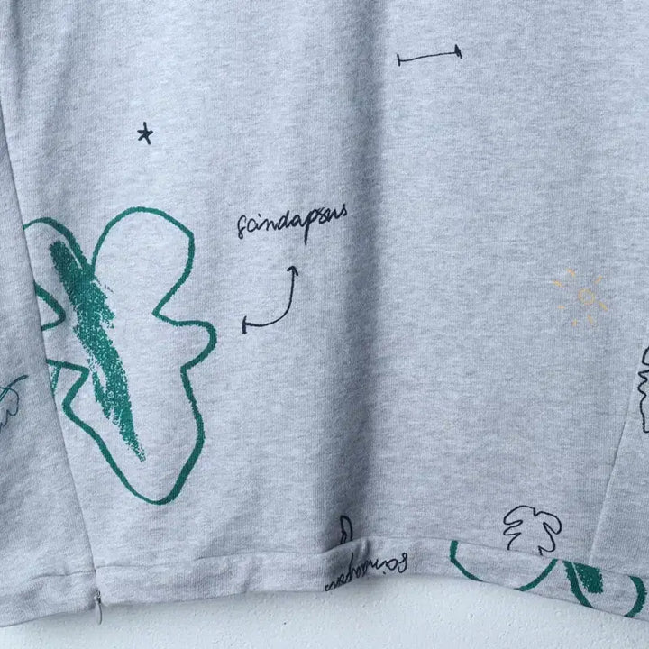 [BUNJANG] Lacoste Gray Sweat Dress / W(S) 라코스테 드레스 원피스 반팔 스웻 그레이 올드스쿨-177D1