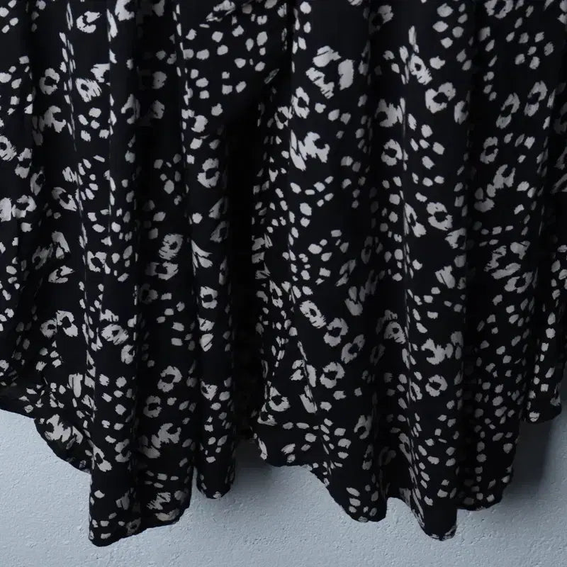 [BUNJANG] ZARA Leopard Print Dress (XS-S) / W(XS-S) 자라 드레스 원피스 레오파드 패턴 블랙-177D3