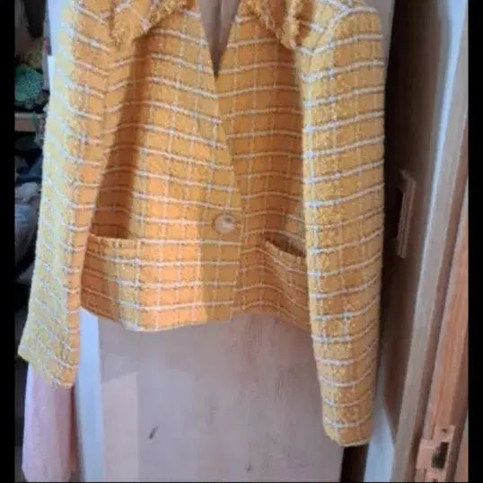 [BUNJANG] PartySu Tweed Spring Jacket / 파티수 트위드 고급 봄자켓