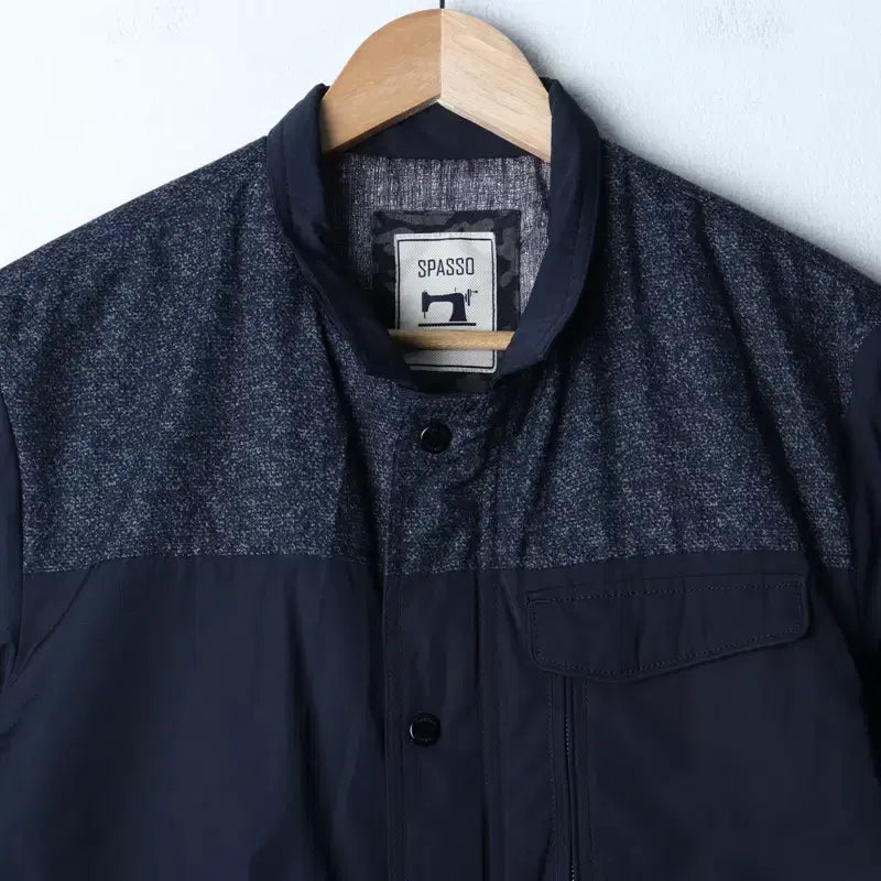 [BUNJANG] Kolon Sport Zip-Up Windbreaker Jacket Navy / (M-L) 코오롱스포츠 집업 바람막이 점퍼자켓 네이비 경량-177F5