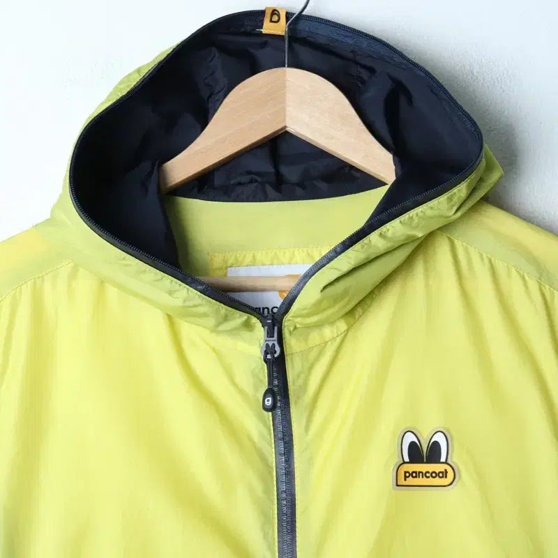 [BUNJANG] Pancoat Lightweight Nylon Zip-Up Jacket / (M) 팬콧 집업 바람막이 점퍼자켓 풀집업 연그린 경량 나일론-177F9