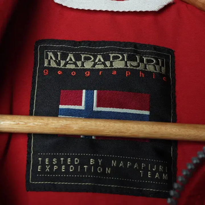 [BUNJANG] Napapijri Windbreaker Jacket / (M-L) 나파피리 집업 바람막이 점퍼자켓 블루종 테크 버건디-17765