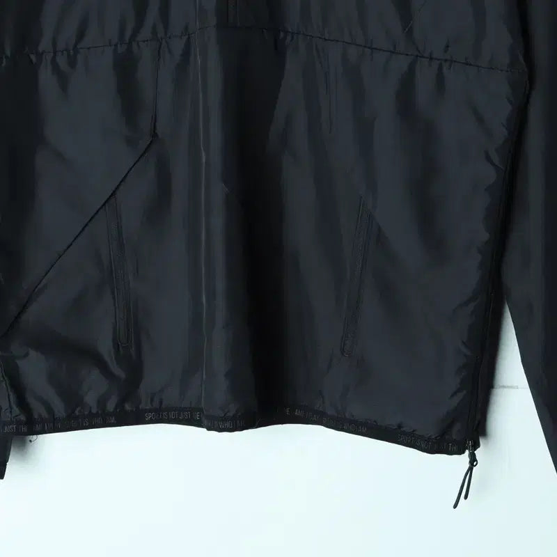 [BUNJANG] Adidas Windbreaker Jacket / (L) 아디다스 집업 바람막이 점퍼자켓 블랙 운동 러닝 런닝-17766