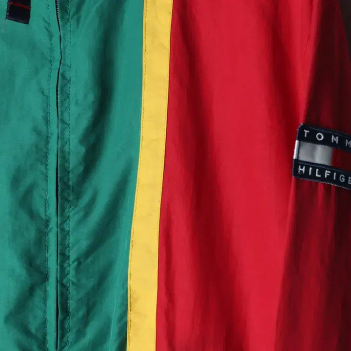[BUNJANG] Tommy Hilfiger 90s Windbreaker Jacket / W(L) 타미힐피거 집업 바람막이 점퍼자켓 90s 년대-17771